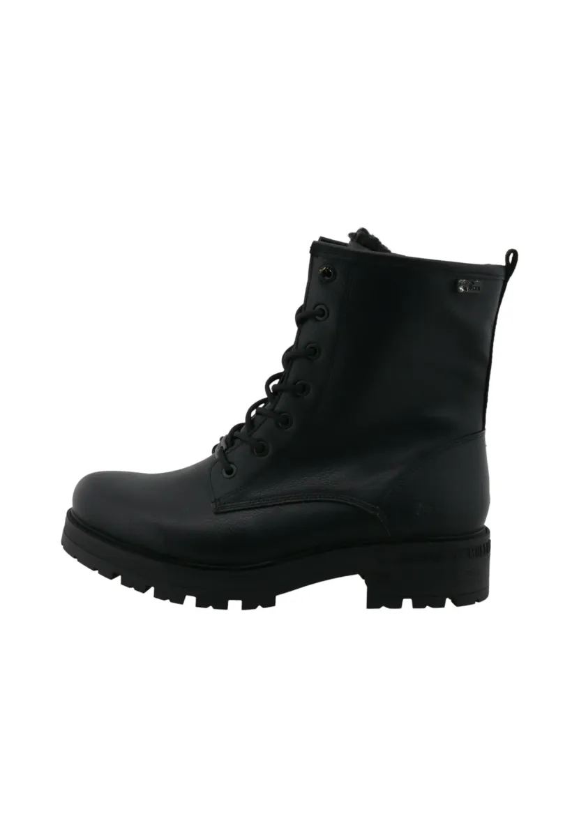 Plateaustiefelette - black