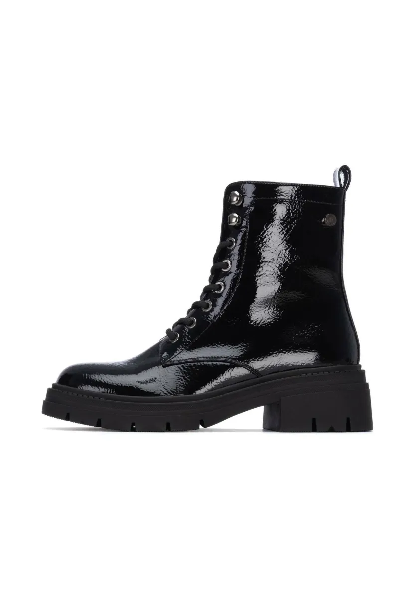 Plateaustiefelette - black