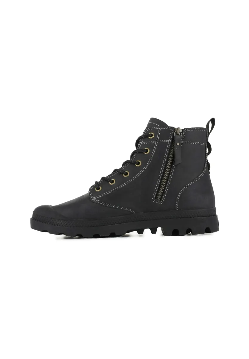 Plateaustiefelette - black
