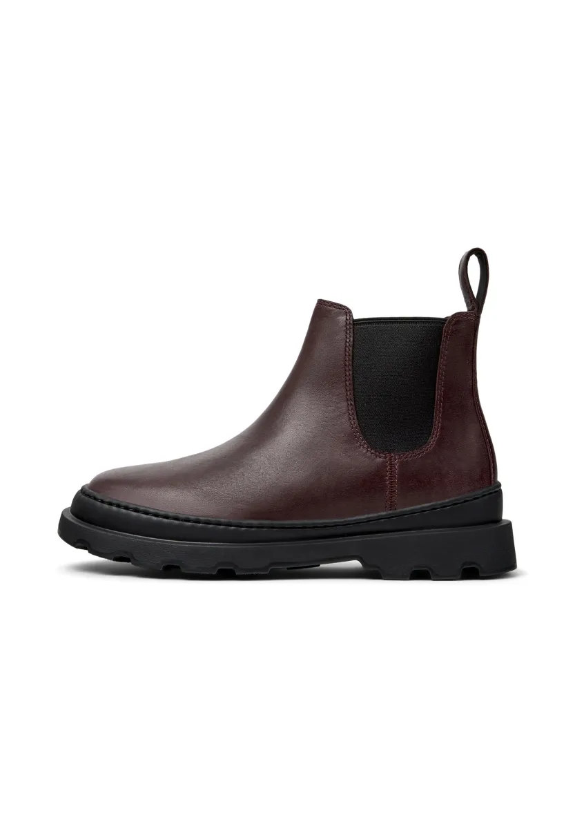 Plateaustiefelette - bordeaux