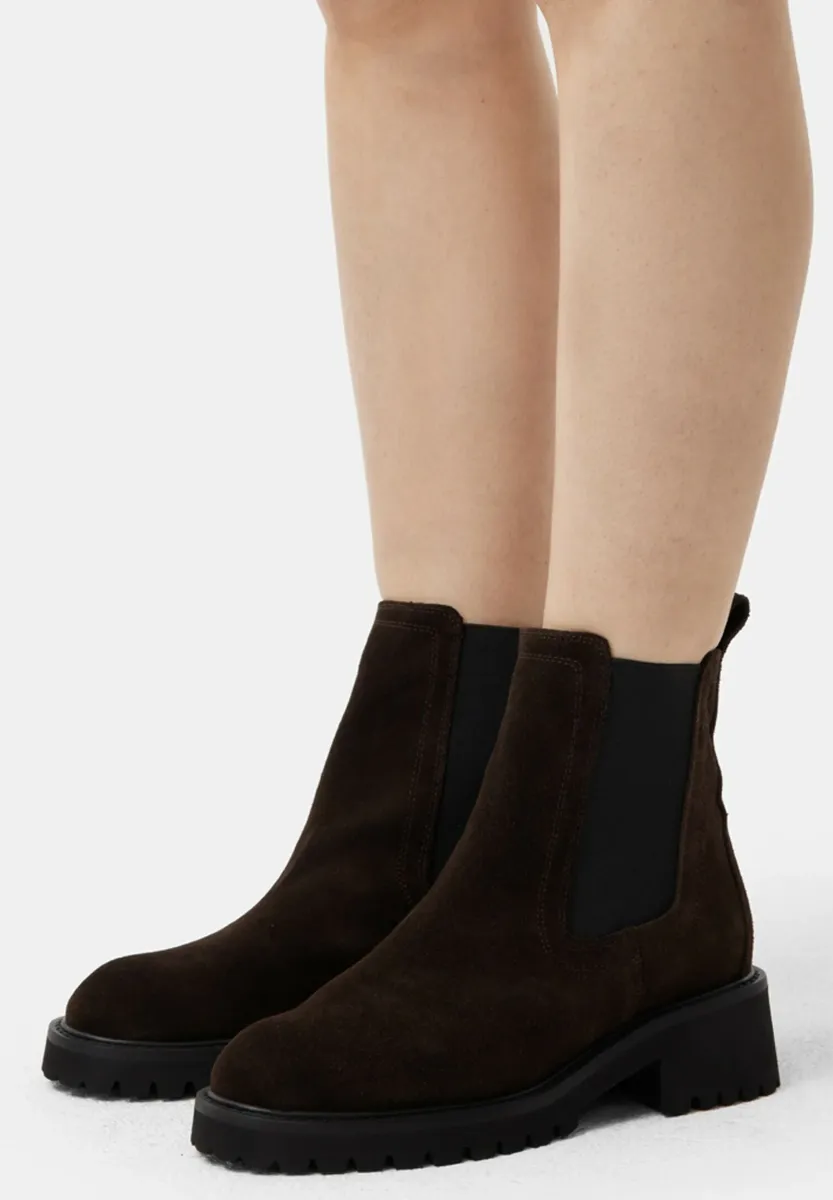 Plateaustiefelette - brown