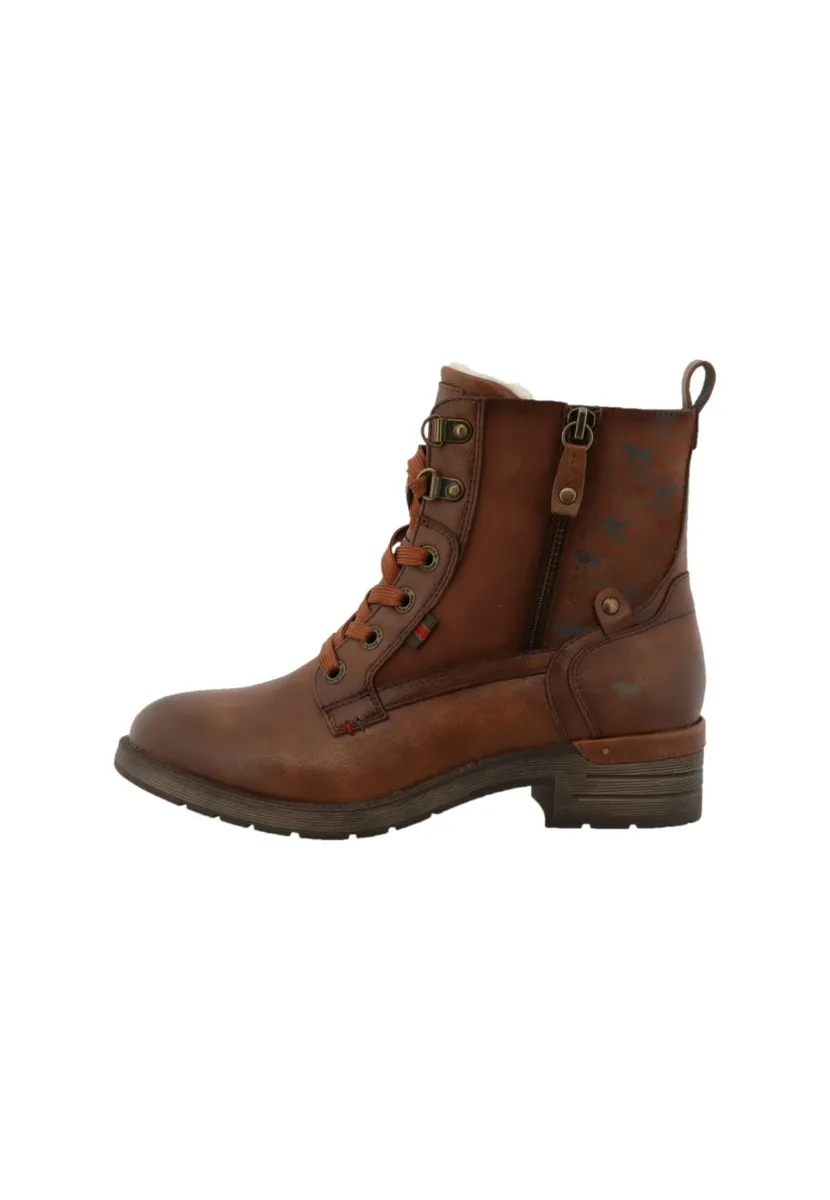 Plateaustiefelette - brown