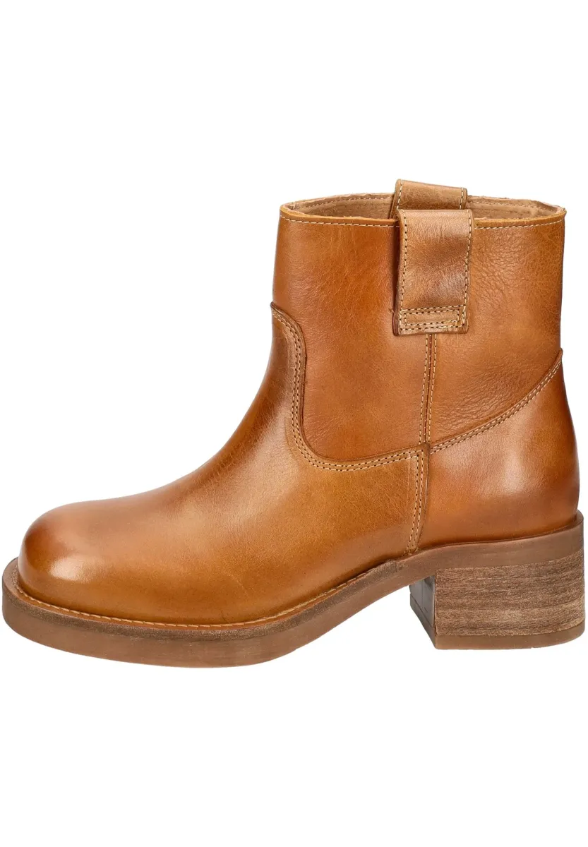 Plateaustiefelette - brown