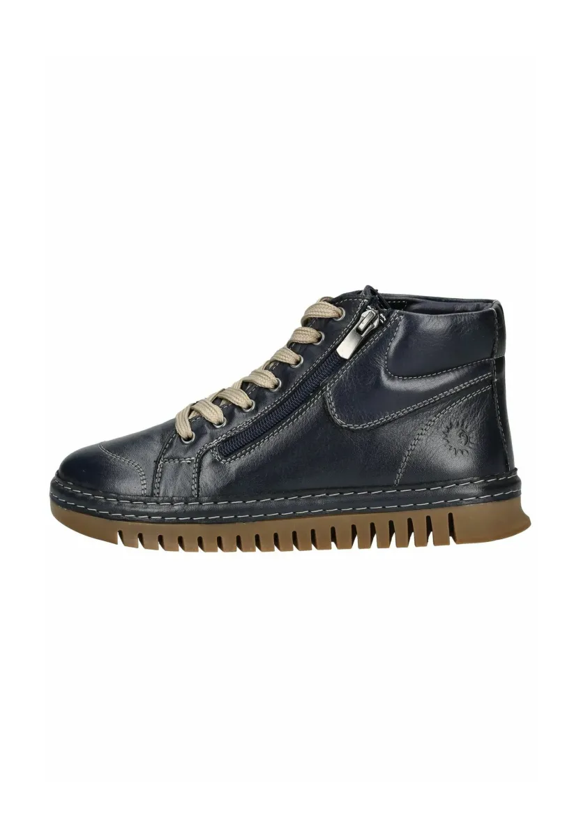 Plateaustiefelette - navy