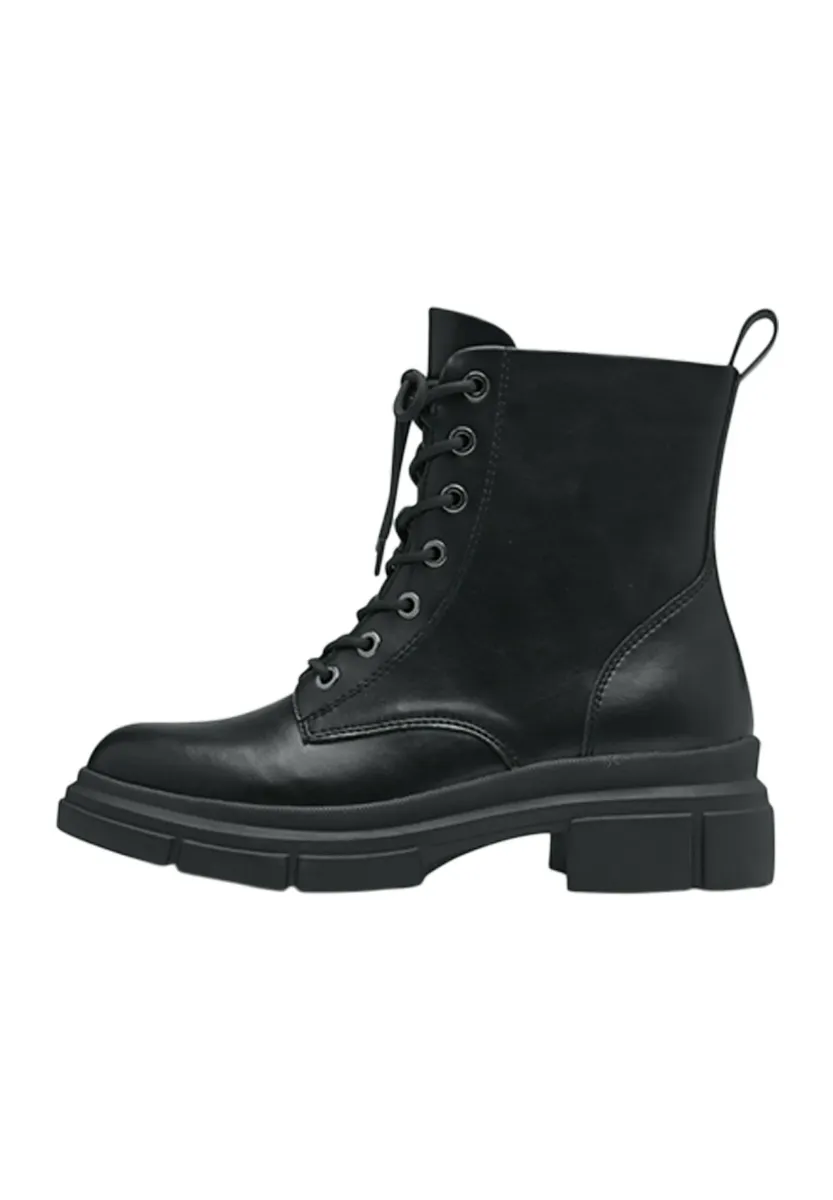 Plateaustiefelette - noir