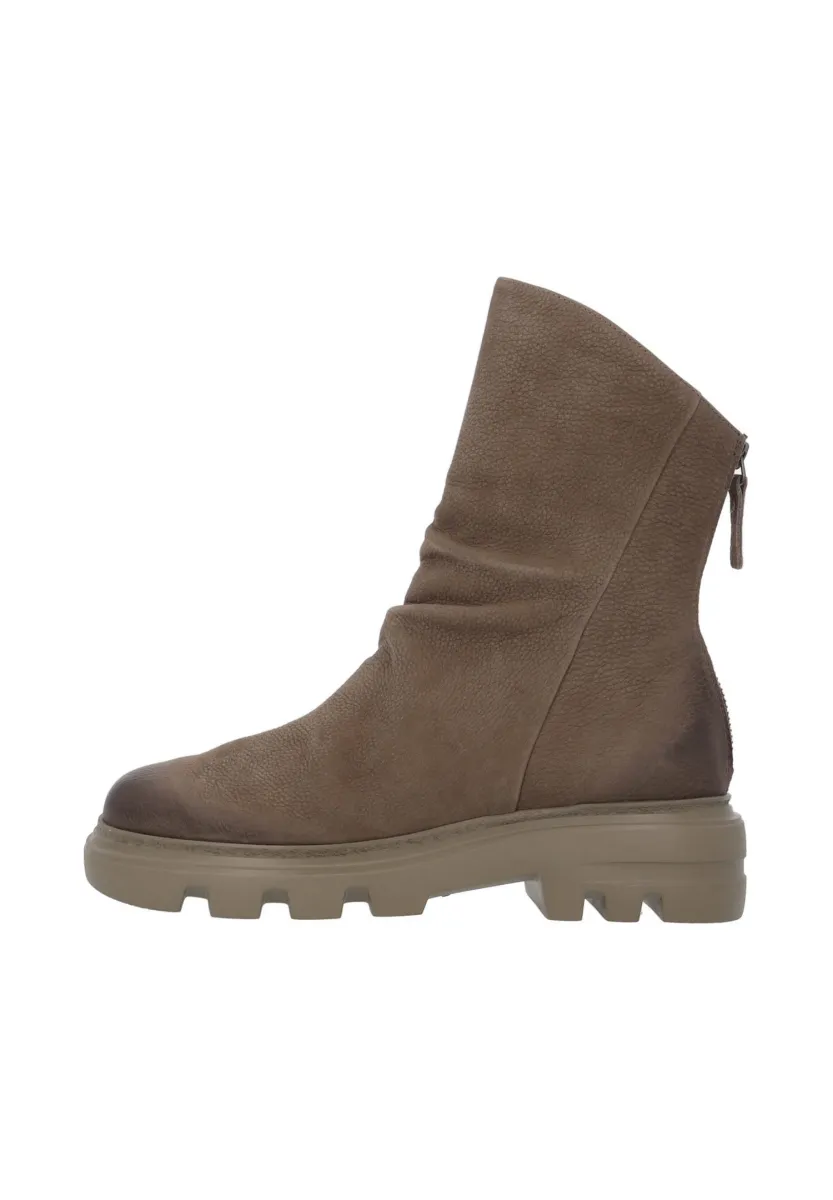Plateaustiefelette - taupe