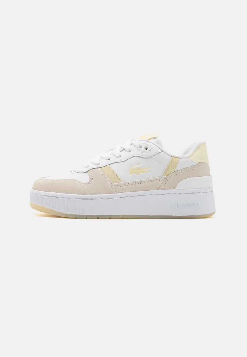 PLATFORM - Sneaker low - white/light yellow