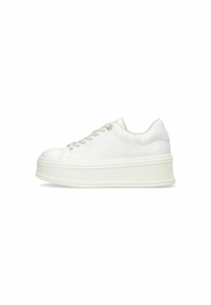 PLATFORM SNEAKERS SELMA - Sneaker low - white