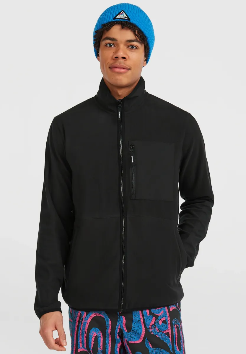 PLAY POLARTEC - Fleecejacke - black out