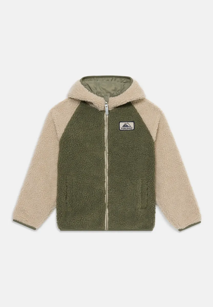PLAY REVERSIBLE JACKET - Fleecejacke - olive