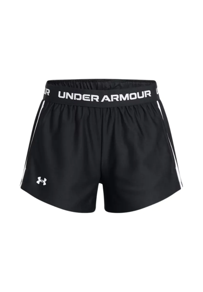 PLAY UP - Kurze Sporthose - black  white