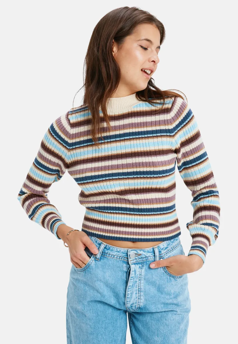 PLAYA MORNING - Strickpullover - sky blue