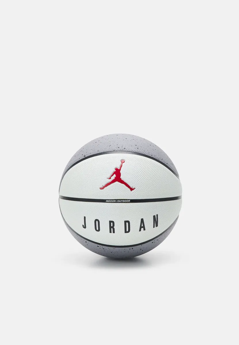 PLAYGROUND DEFLATED UNISEX - Basketball - cement grey/white/black/fire red