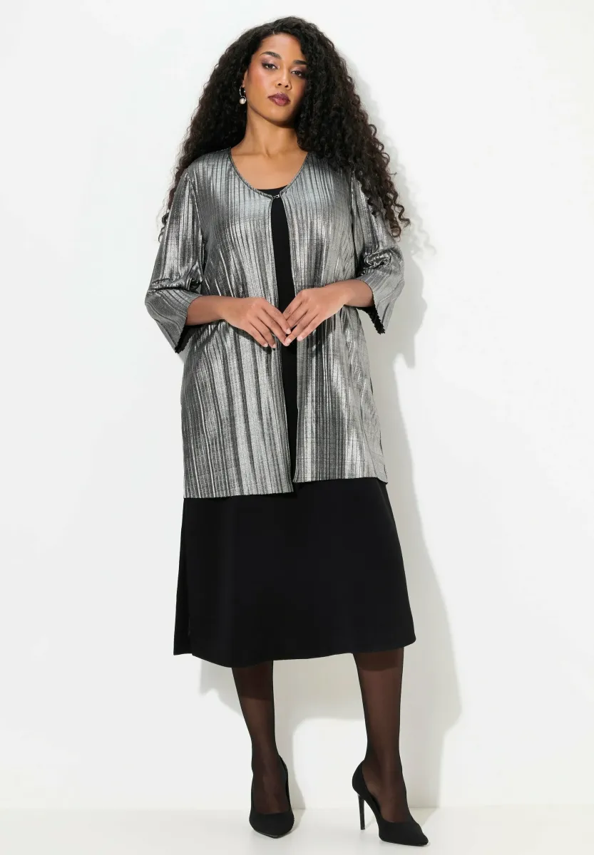 PLEATED - Leichte Jacke - silver