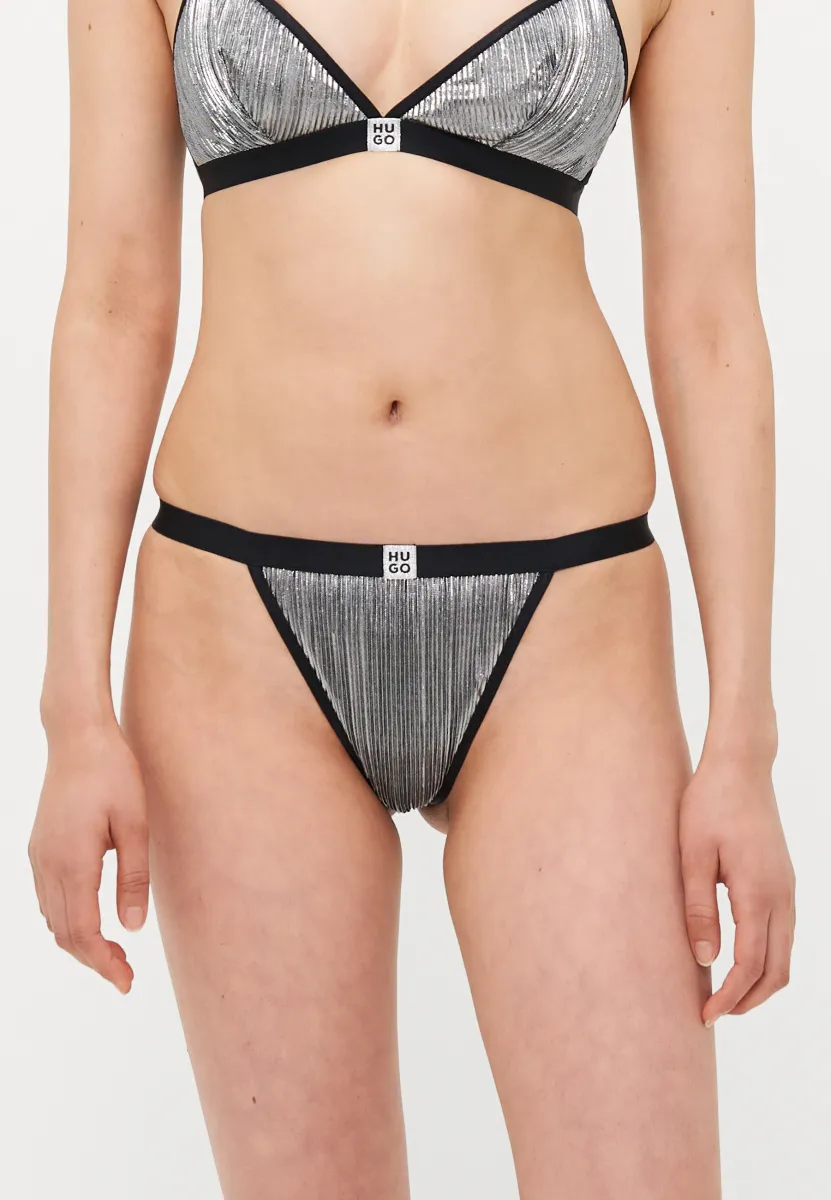 PLISSE - String - silver-coloured