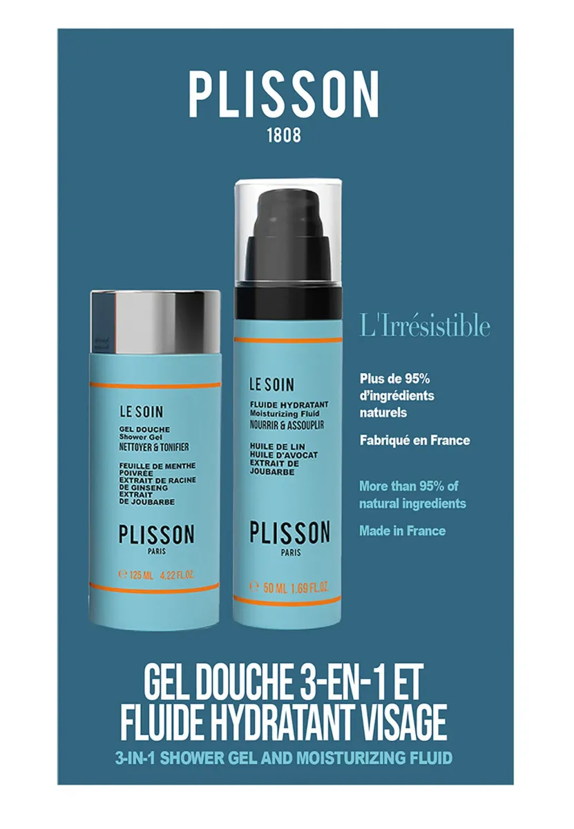 PLISSON PFLEGESET THE IRRESISTIBLE - Körperpflegeset - transparent