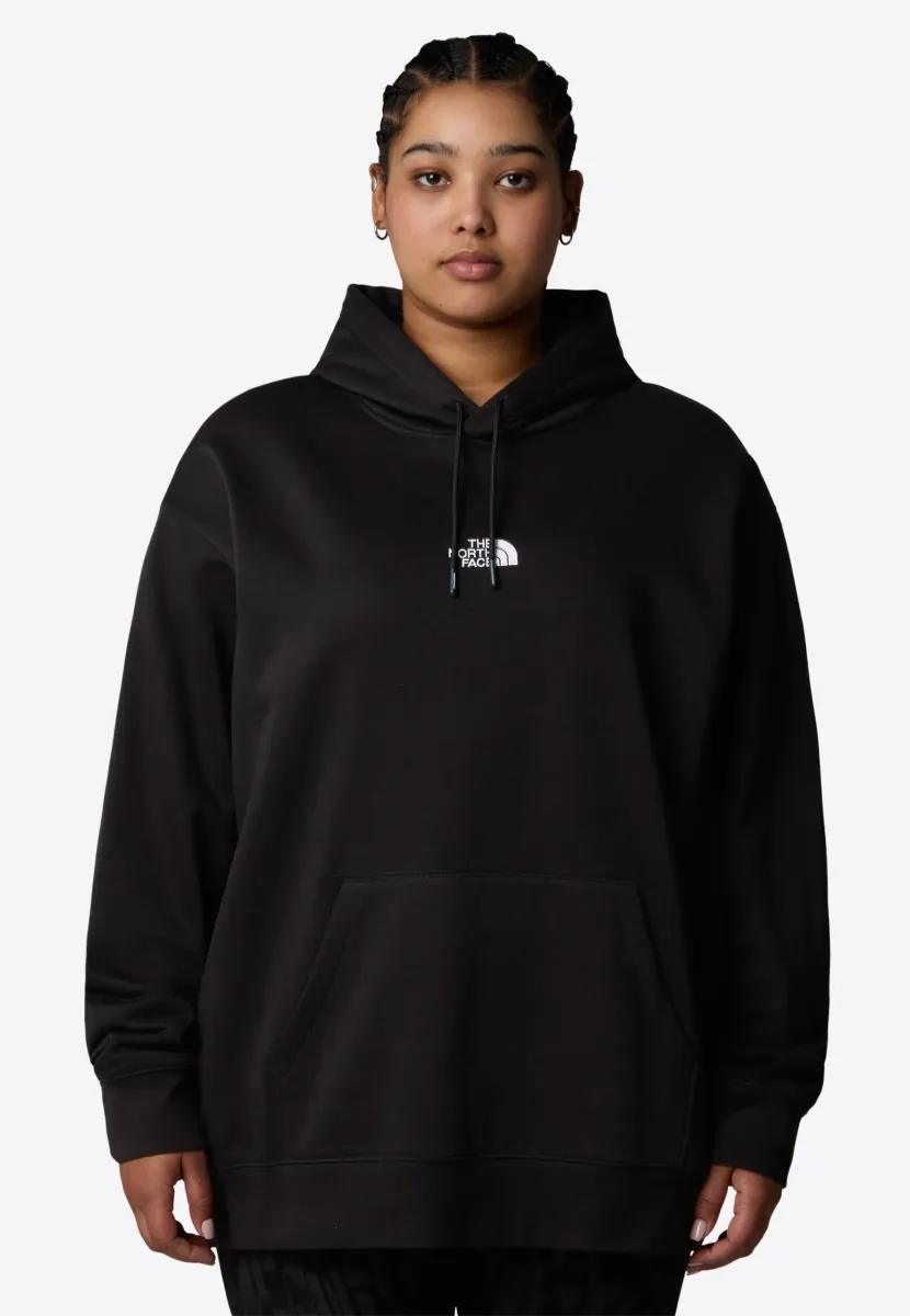 PLUS ESSENTIAL  - Kapuzenpullover - tnf black