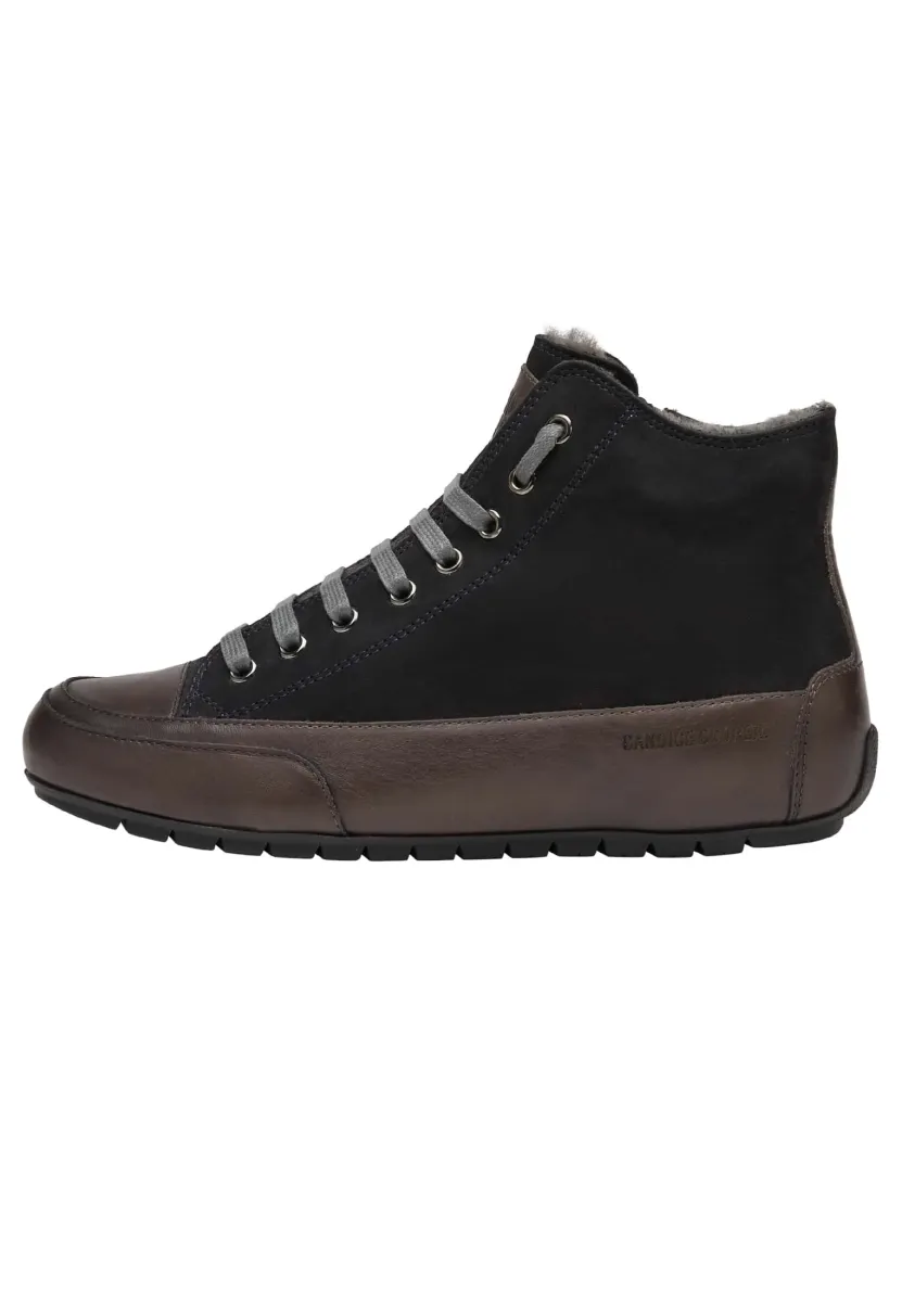 PLUS FUR - Schnürstiefelette - schwarz