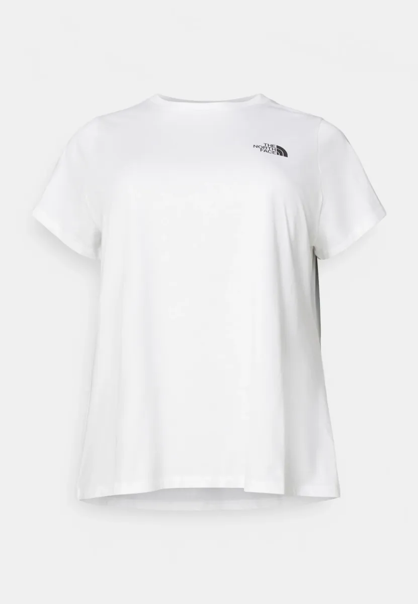 PLUS SIMPLE DOME TEE - Sport T-Shirt - white