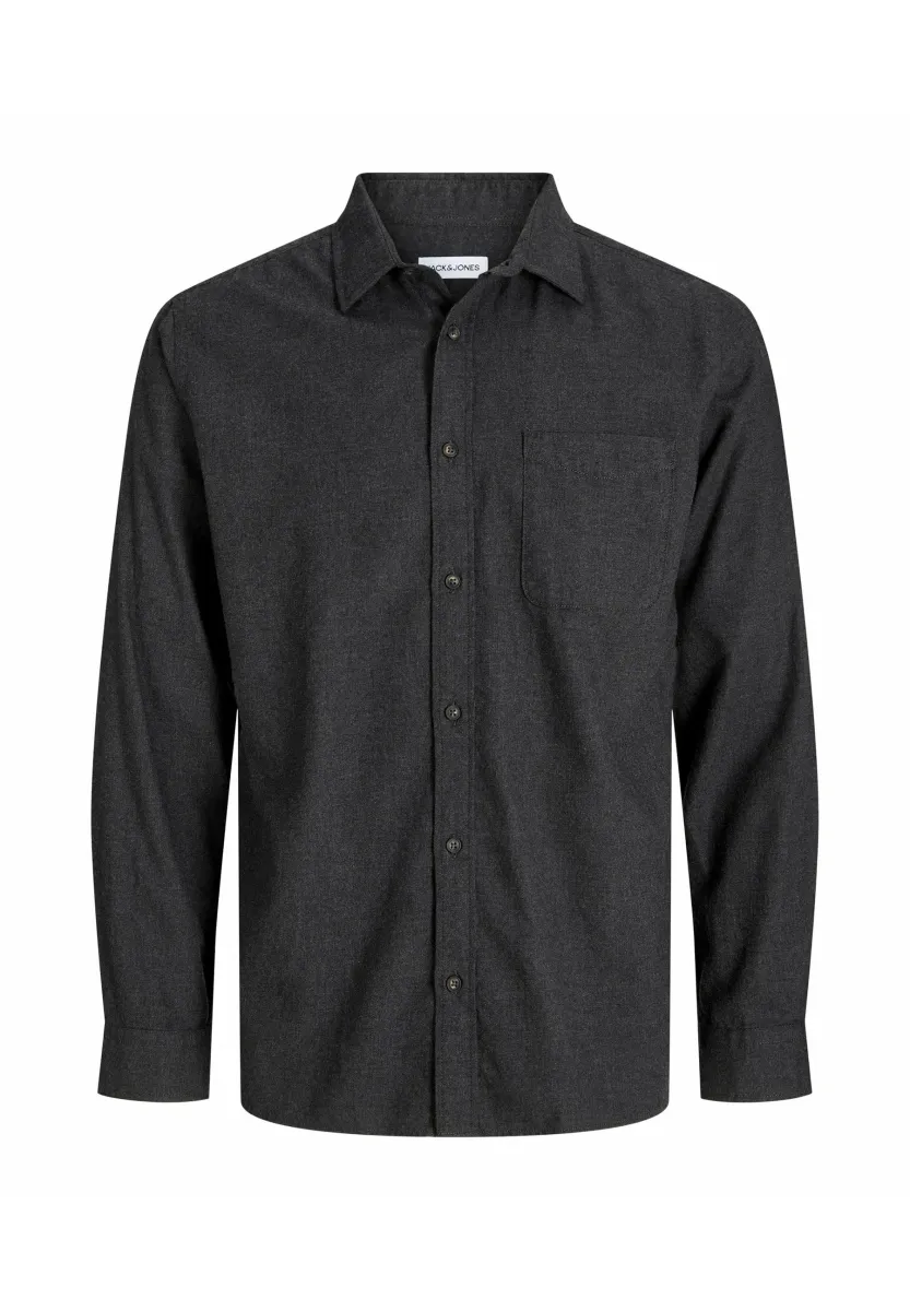 PLUS SIZE - Hemd - dark grey melange