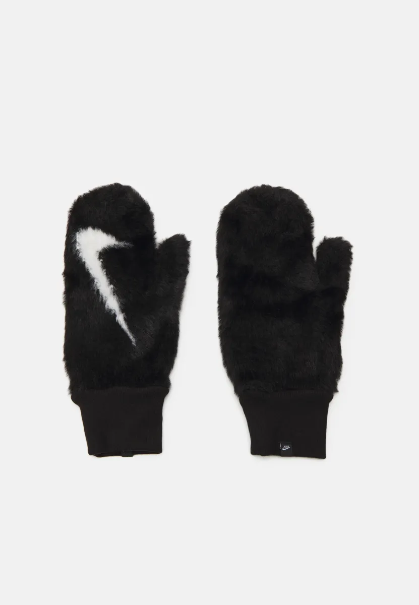 PLUSH UNISEX - Fäustling - black/white