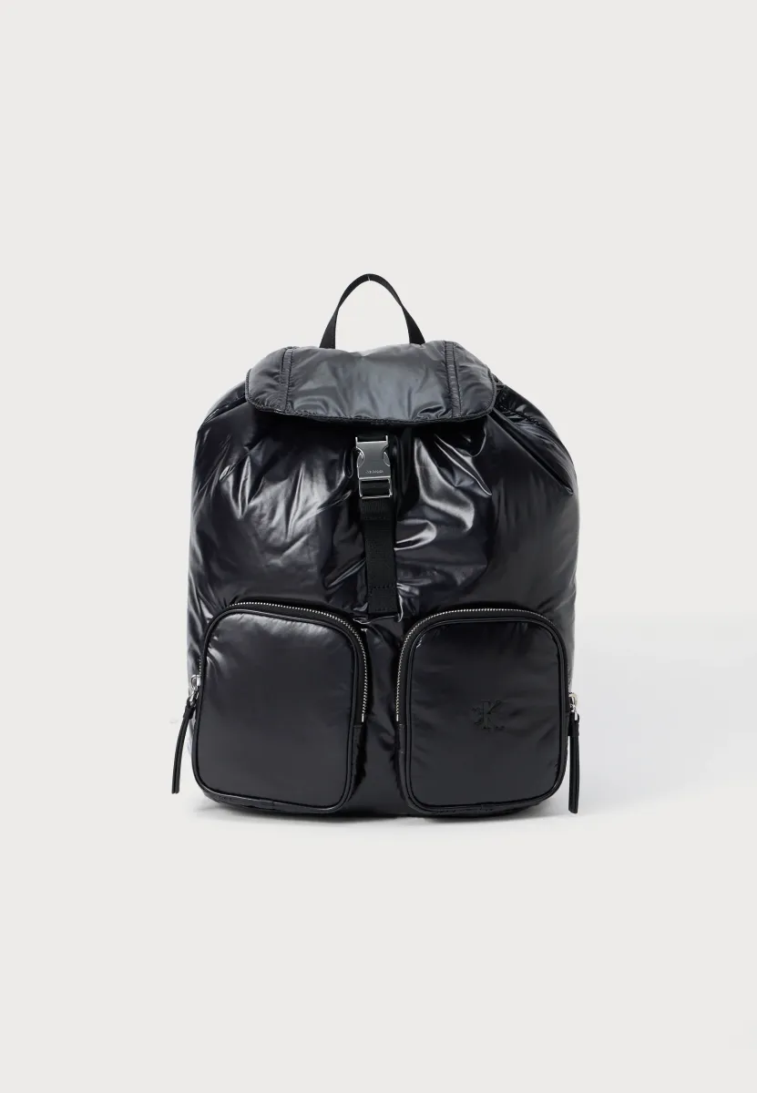 POCKET FLAP BACKPACK - Tourenrucksack - black