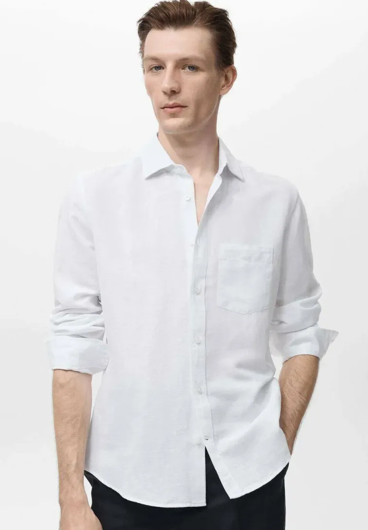 POCKET - Hemd - white