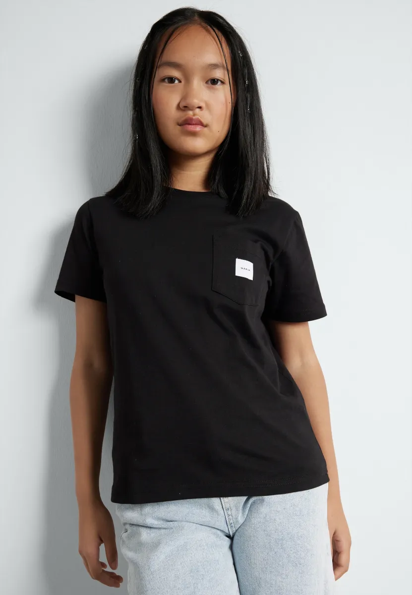 POCKET UNISEX - T-Shirt basic - black