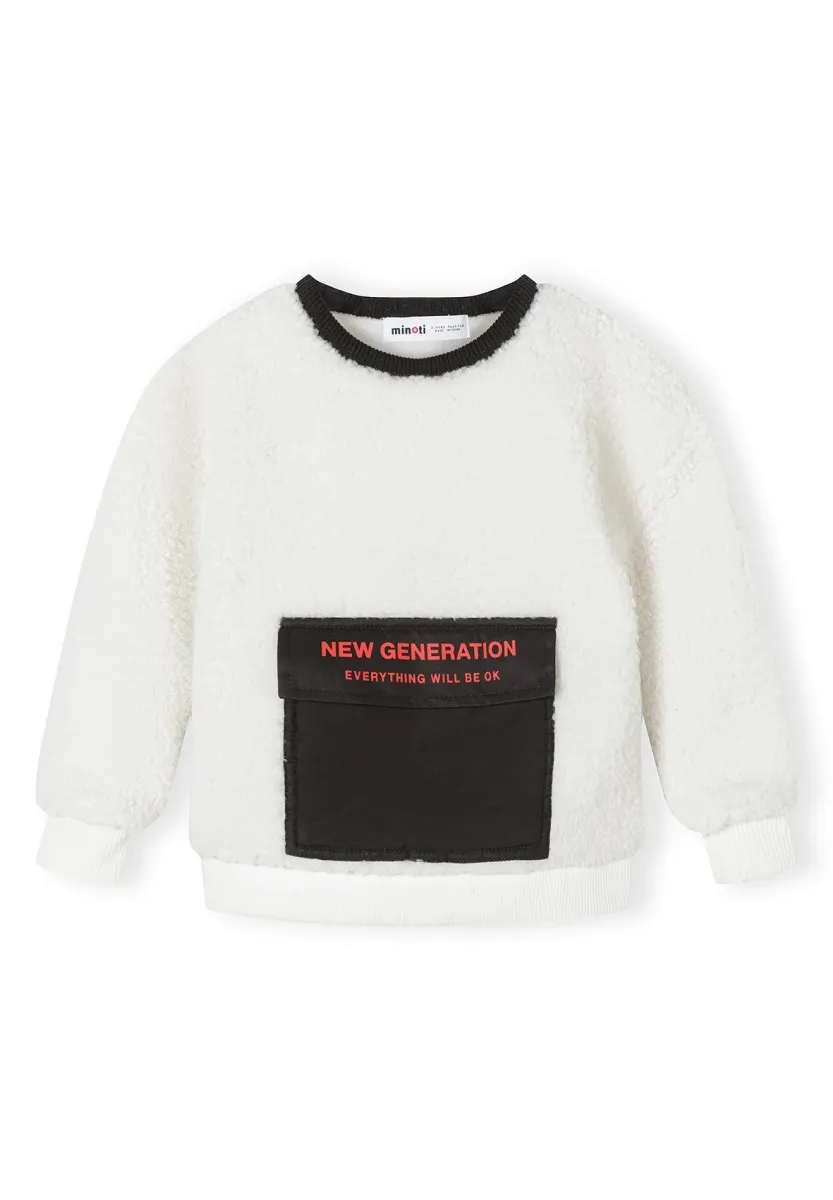 POCKETS STANDARD - Fleecepullover - off white