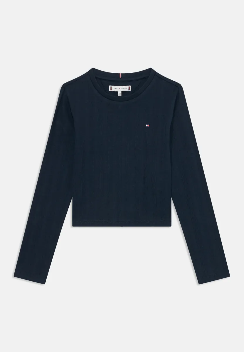 POINTELLE - Langarmshirt - dark night navy