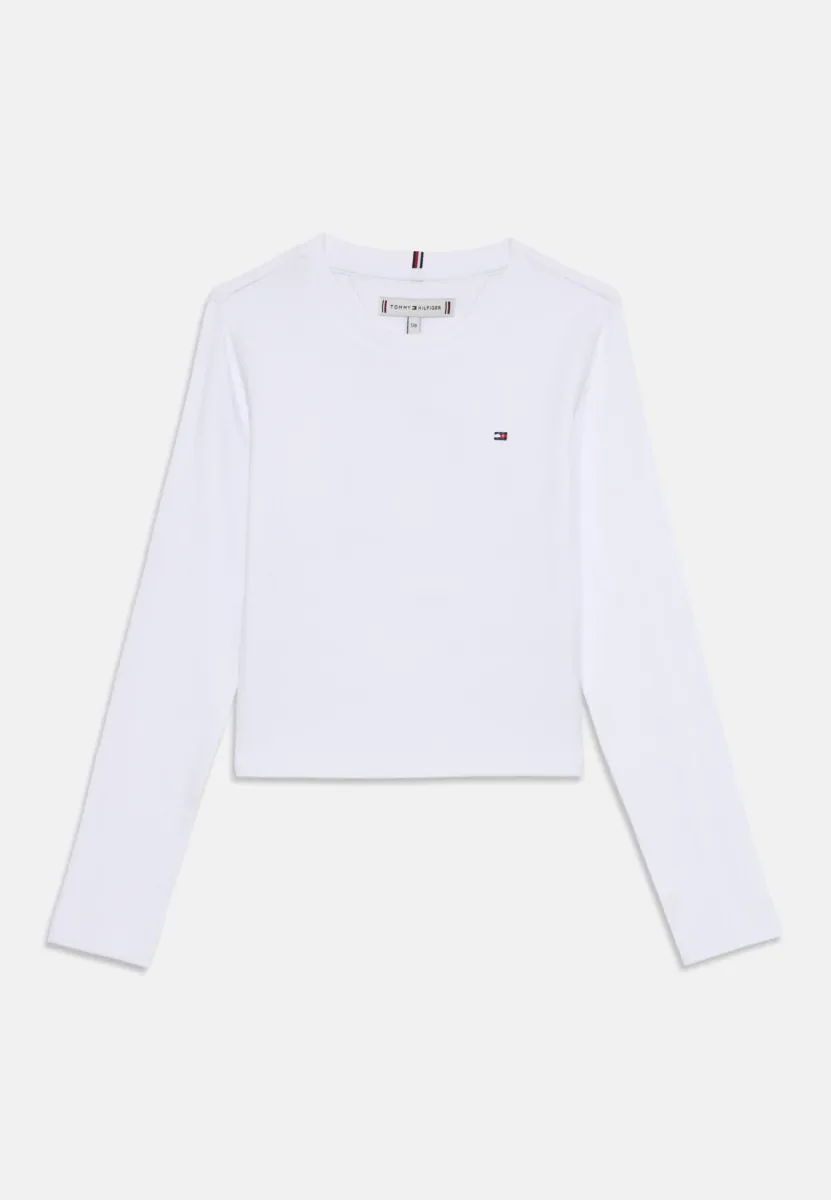 POINTELLE - Langarmshirt - white