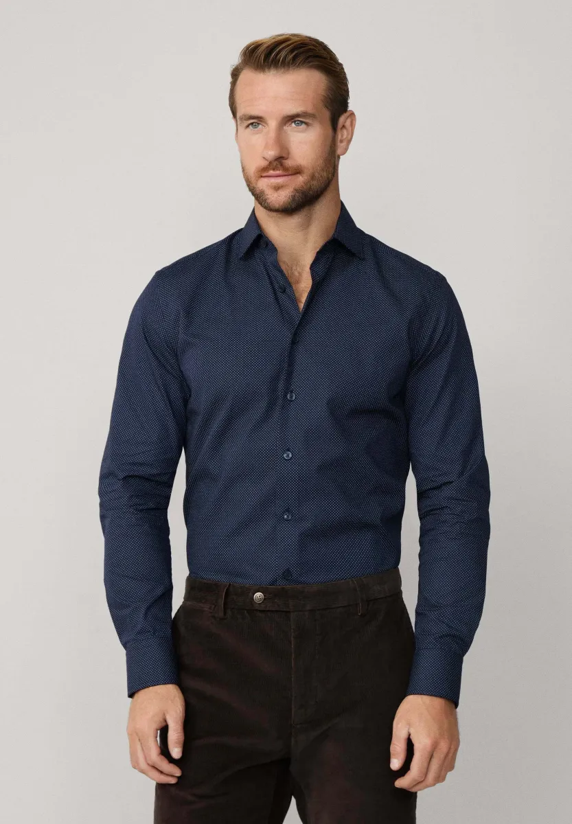 POLKADOT - Hemd - midnight blue