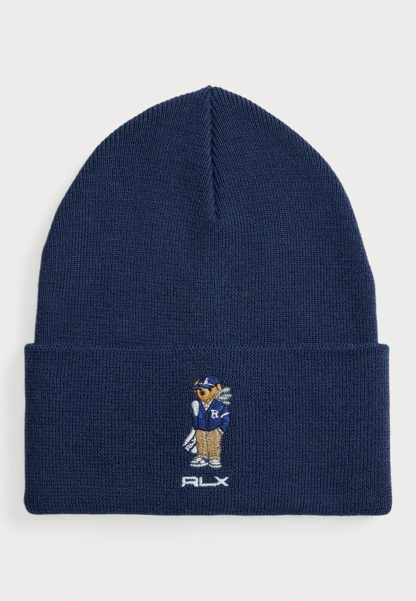POLO BEAR WOOL BEANIE - Mütze - refined navy