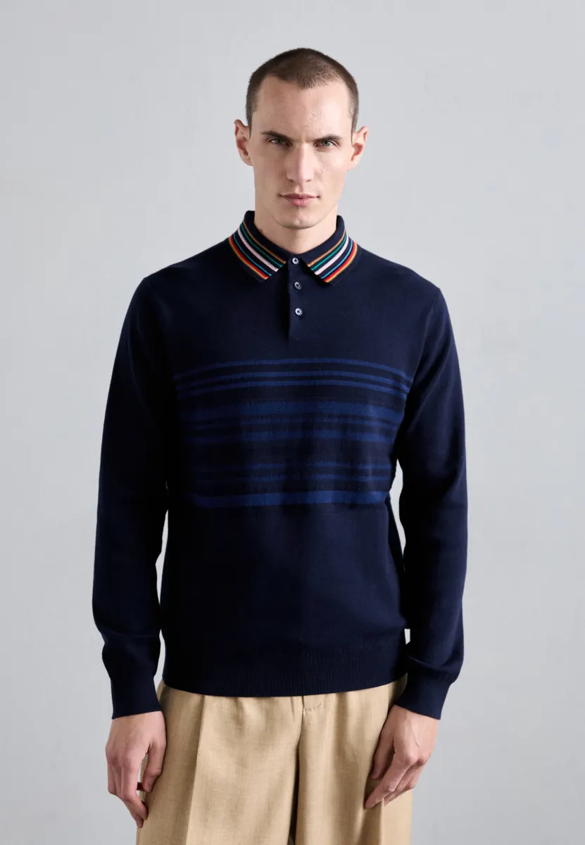 POLO - Strickpullover - blue