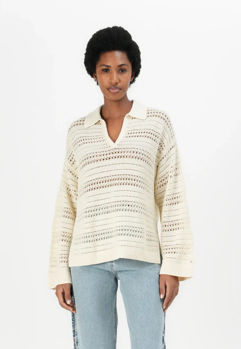 POLO - Strickpullover - desert sand dune