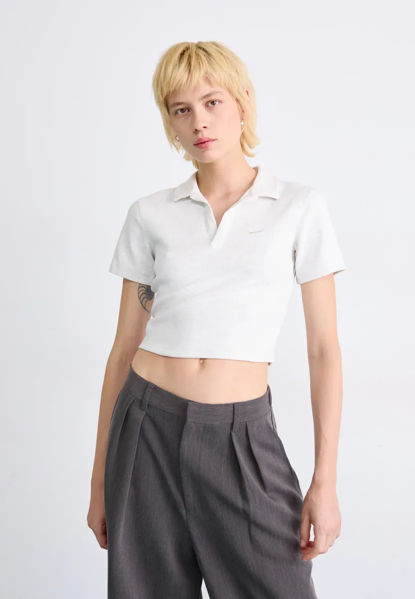 Poloshirt - birch heather