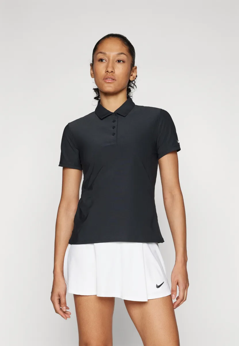Poloshirt - black/white