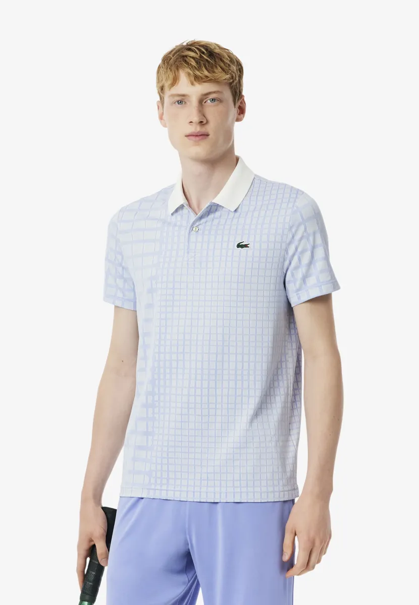 Poloshirt - blanc violet