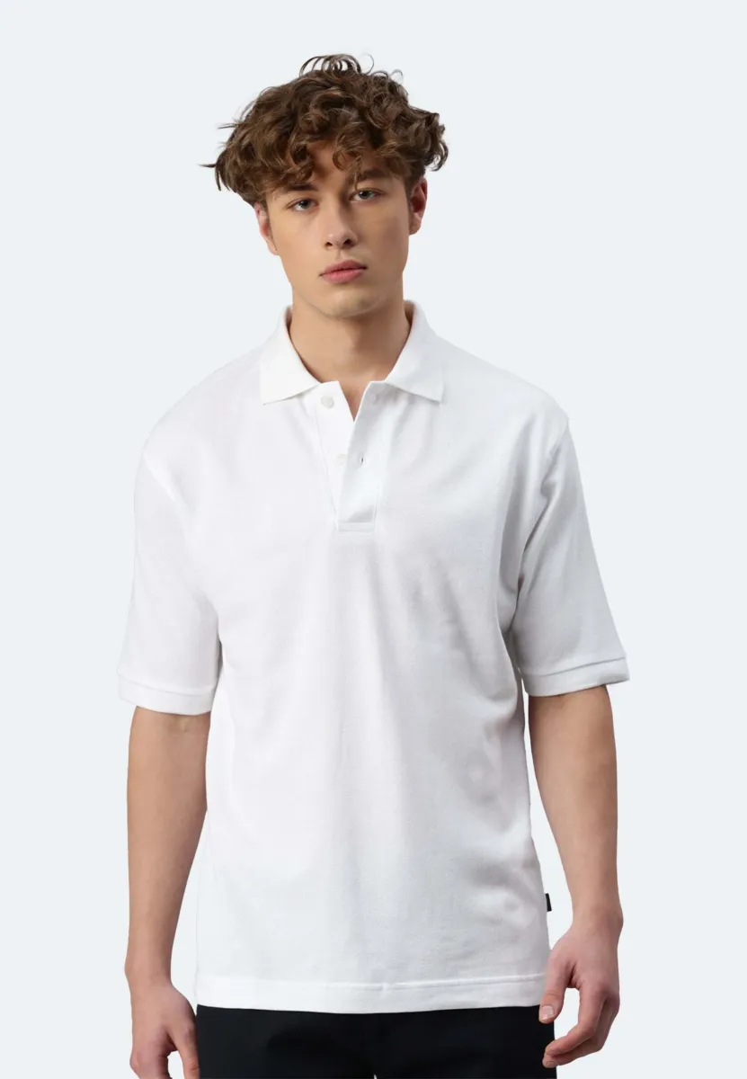 Poloshirt - blanc