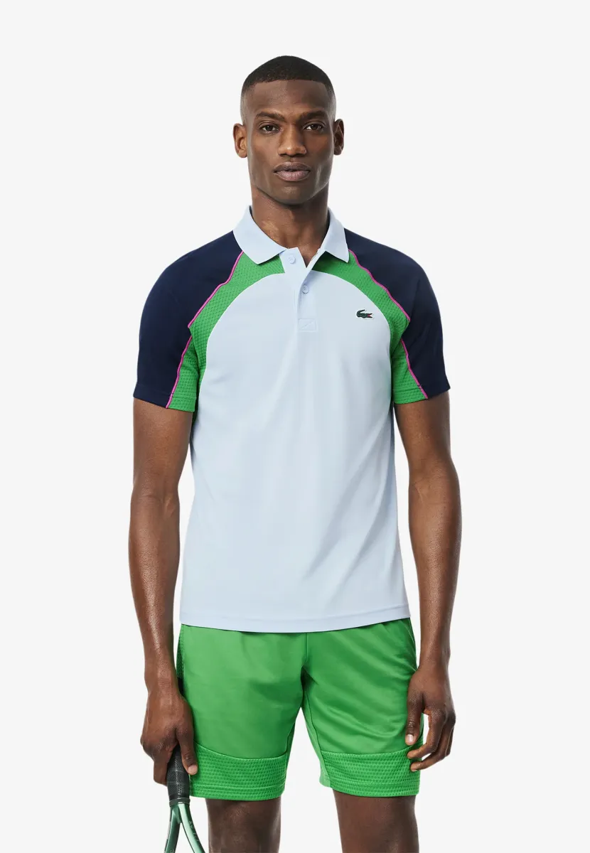Poloshirt - bleu clair bleu marine vert hia
