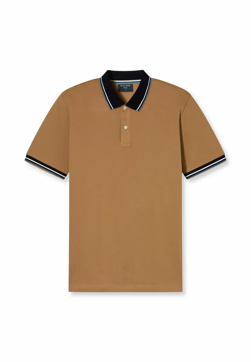 Poloshirt - caramel