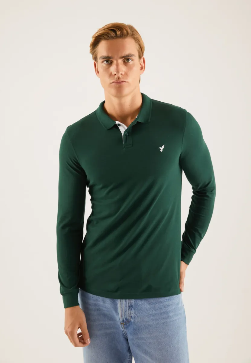 Poloshirt - dark green