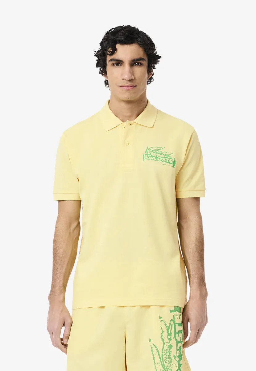 Poloshirt - jaune vert gzi