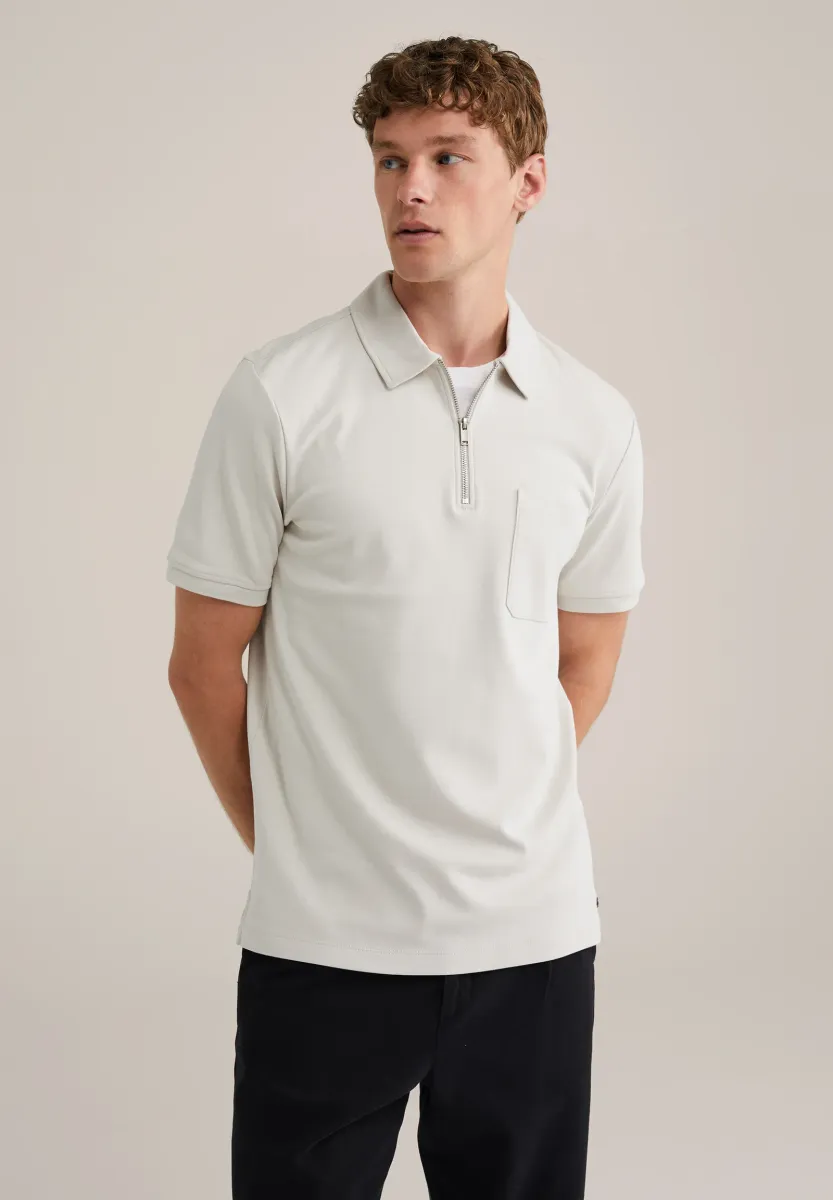 Poloshirt - light grey