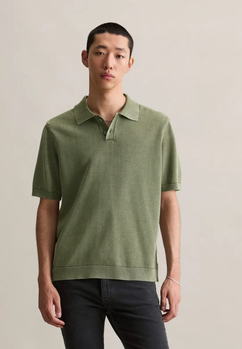 Poloshirt - oak ash