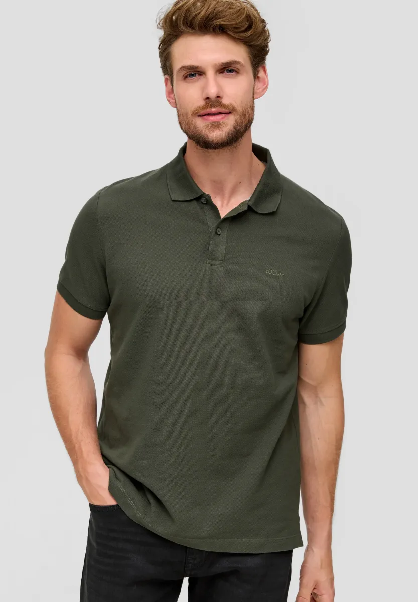 Poloshirt - olivgrün