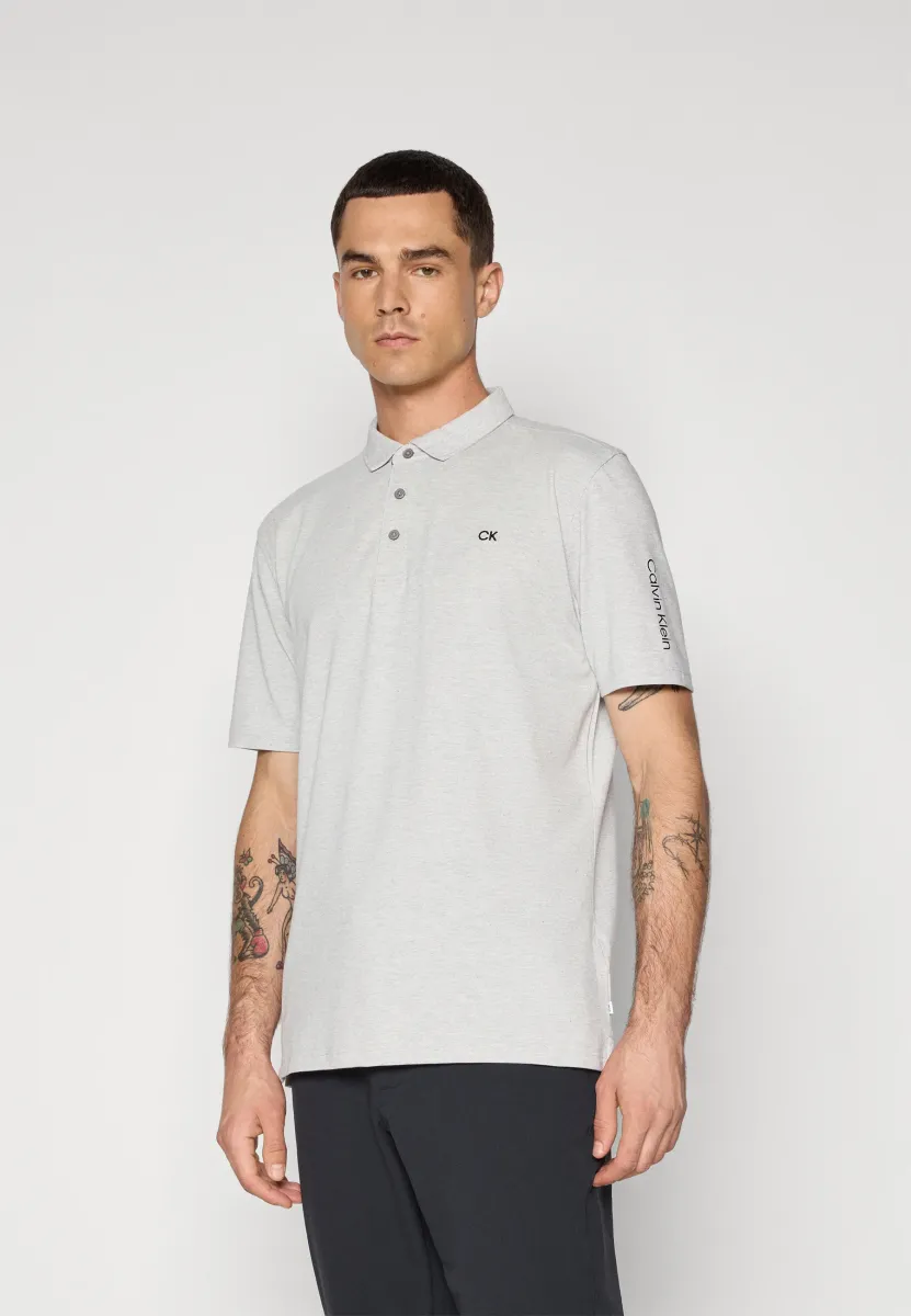 Poloshirt - silver-coloured