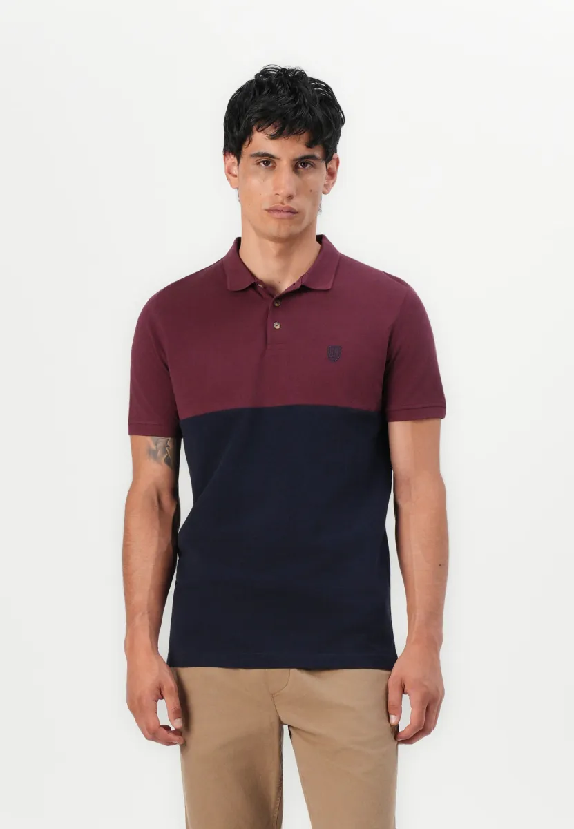 Poloshirt - sky captain/port royale