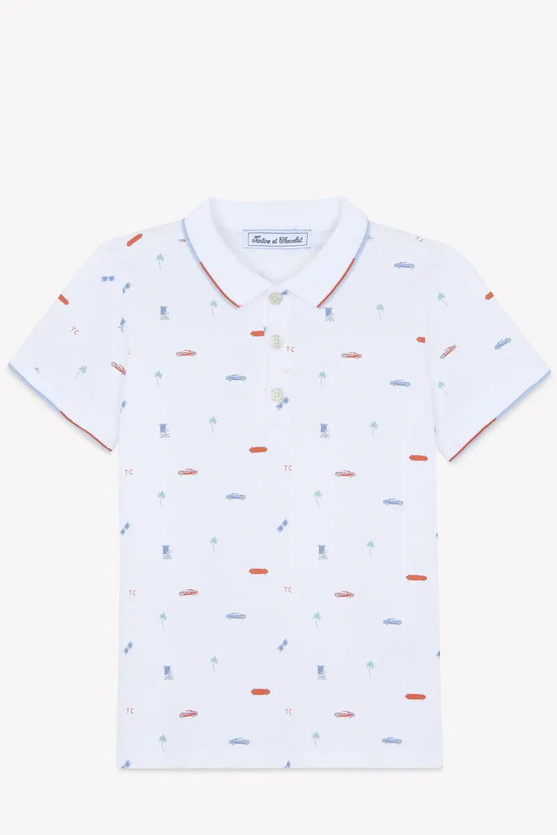 Poloshirt - spicy orange