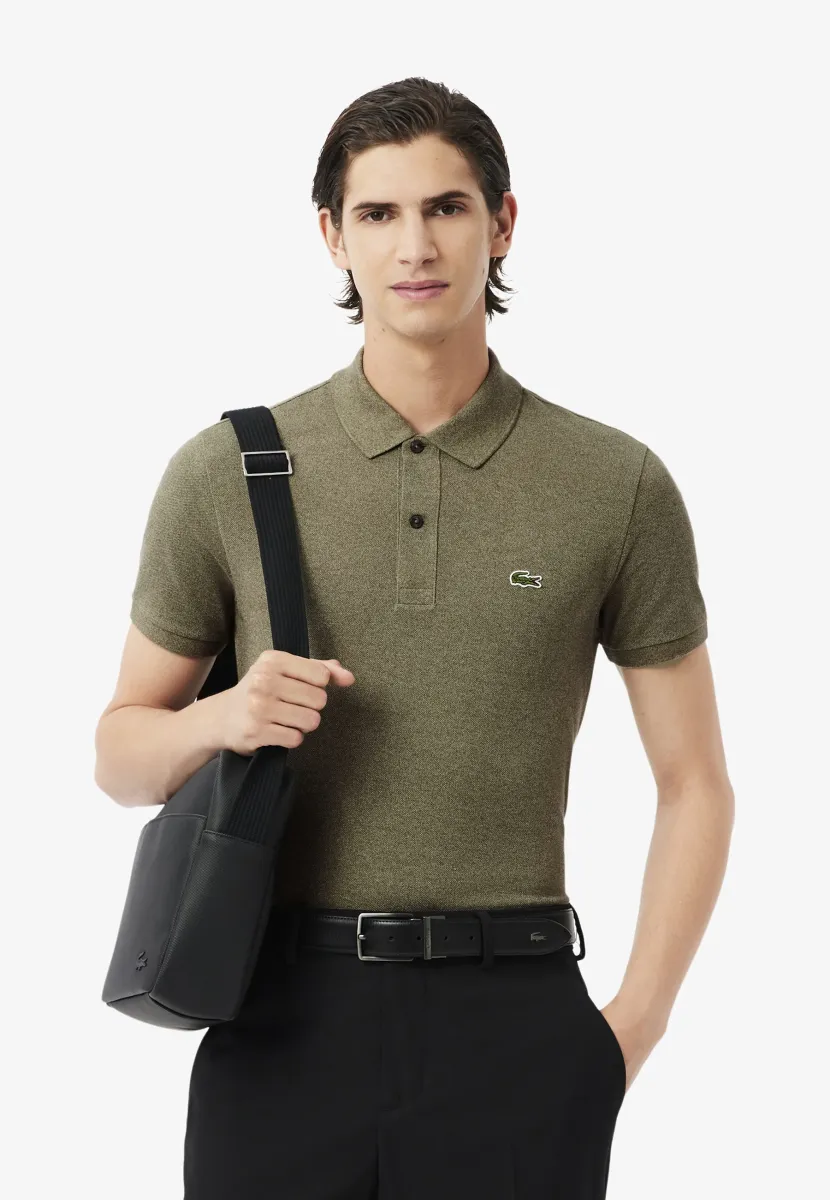 Poloshirt - vert chiné-bi
